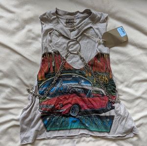 LF vintage tank w/chain